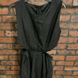 Little Black Dress (LBD) w/ Waist Cutout Detail